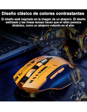 Mouse Gamer Inalámbrico Wünd anr1483