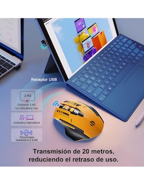 Mouse Gamer Inalámbrico Wünd anr1483