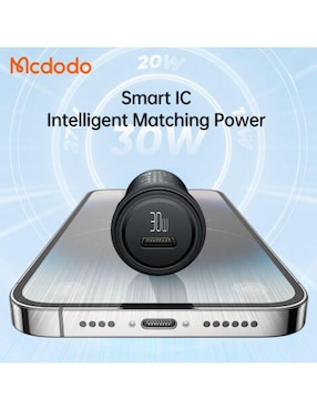 Cargador auto Mcdodo USB tipo C