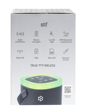 Bocina portátil Stf Lumo Totem bluetooth