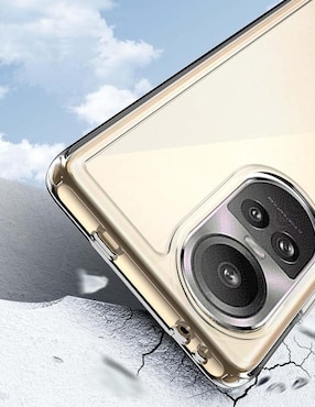 Funda para Oppo Reno10 Pro Hybrid Clear de TPU