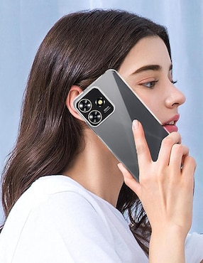 Funda para ZTE AXON 60 LITE Hybrid Clear de TPU