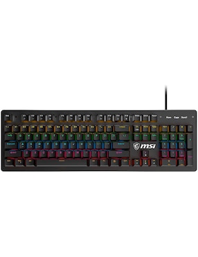 Teclado Gamer Alámbrica MSI Forge GK300 Blue Us