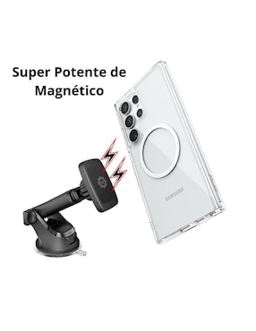 Funda para Samsung Raptic Clear Magnético de policarbonato