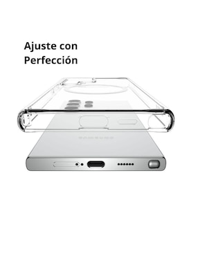 Funda para Samsung Raptic Clear Magnético de policarbonato