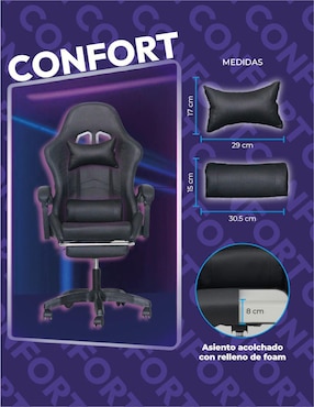 Silla gamer Raven Titano