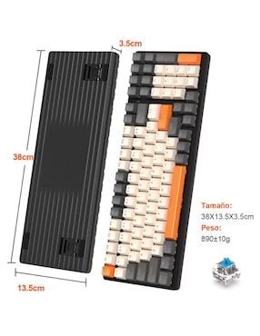 Teclado conexión inalámbrica Wünd