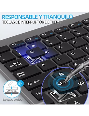 Teclado conexión inalámbrica Wünd