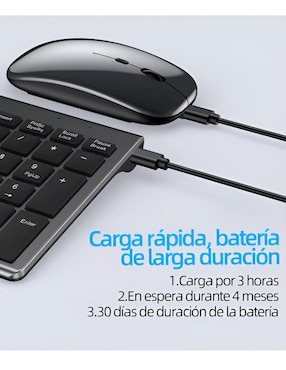 Teclado conexión inalámbrica Wünd