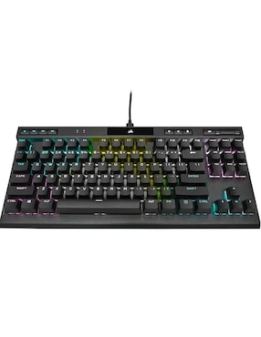 Teclado gamer QWERT inglés Corsair CH-911901A-NA