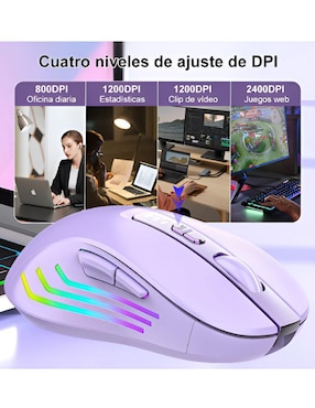 Mouse Gamer Inalámbrico Wünd anr1727