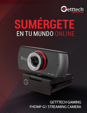 Webcam de 1080 px Getttech GPW-FHDMF-G1