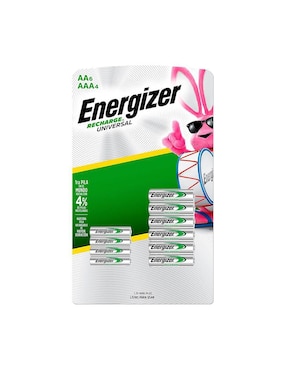 Paquete De Pilas AAA Níquel-Metal Hidruro (nimh) Energizer 1.2 V