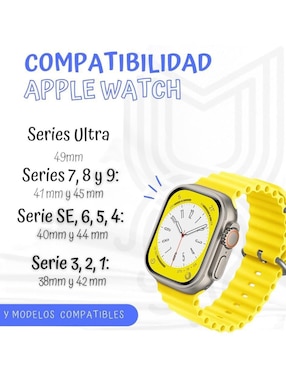 Correa para smartwatch Mamá Pulpo de silicón