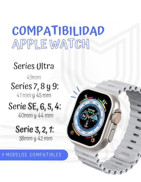 Correa para smartwatch Mamá Pulpo de silicón