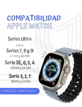 Correa para smartwatch Mamá Pulpó de silicón
