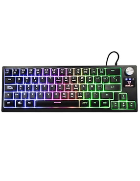 Teclado Gamer Retroiluminado Español Ocelot Gaming OK-M60