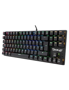 Teclado gamer retroiluminado español Ocelot Gaming OK-TKL2