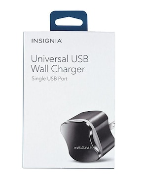 Cargador pared Insignia USB + USB tipo A