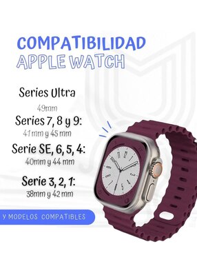 Correa para Smartwatch Mamá Pulpo de silicón