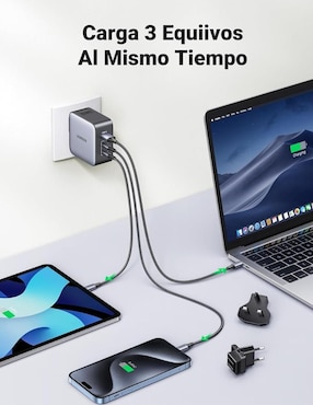 Cargador pared Ugreen USB + USB tipo C