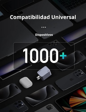 Cargador pared Ugreen USB + USB tipo C