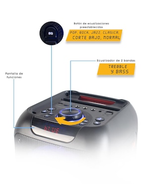 Bocina Steelpro Nebula bluetooth