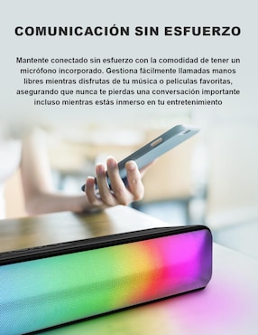 Bocina gaming Getttech GUS-MSRBT-01 bluetooth