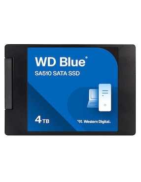 Unidad SSD Western Digital Capacidad 4 Tb