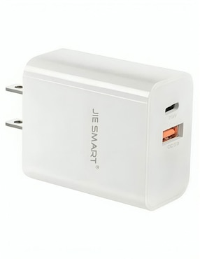 Cargador pared Jie Smart USB + USB tipo C