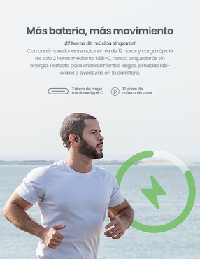 Audífonos True Wireless Getttech Sport Gue-Mssbt-01-Yw inalámbricos