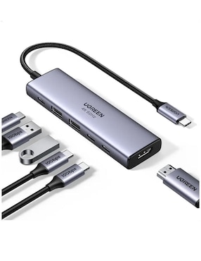 Hub Ugreen 35999 de 6 contactos
