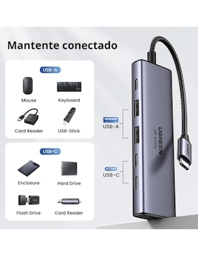 Hub Ugreen 35999 de 6 contactos