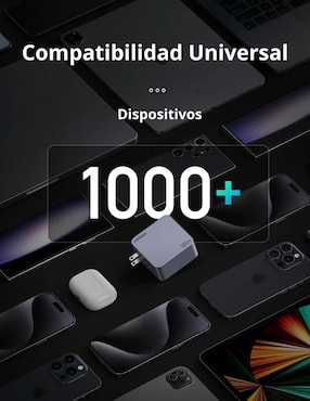 Cargador pared Ugreen USB + USB tipo C
