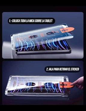 Protector tableta Sarafox iPad Pro 11 2024 M4 modelos: A2836, A2837, A3006 de cristal templado