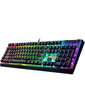 Teclado gamer conexión alámbrica Razer Black Widow V4 X