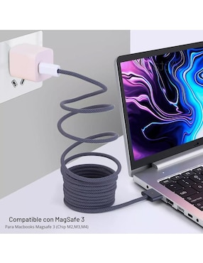 Cable magsafe 3 Mr. Gadgets a tipo USB C de 2 m