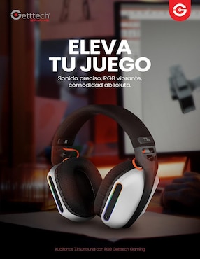 Audífonos gamer Getttech alámbricos