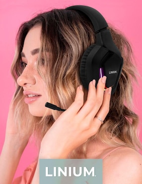Audífonos gamer Linium alámbricos
