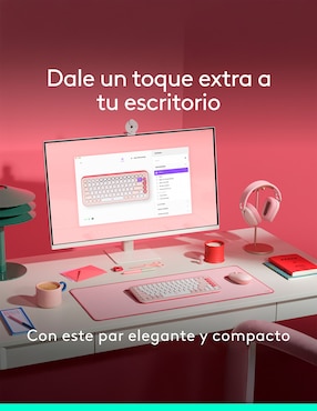 Mouse y teclado Logitech Pop Icon Combo
