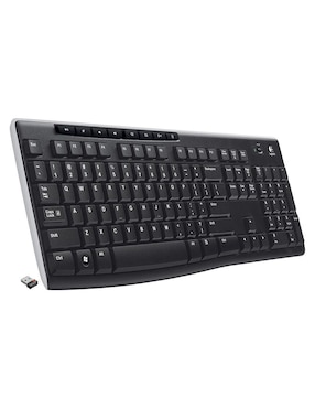 Teclado conexión inalámbrica Logitech K270