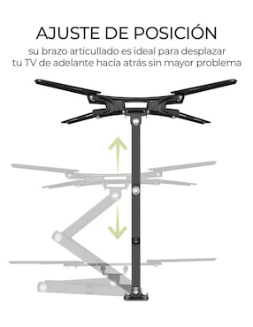 Soporte Ele-Gate para pantalla articulado 32 - 55 pulgadas