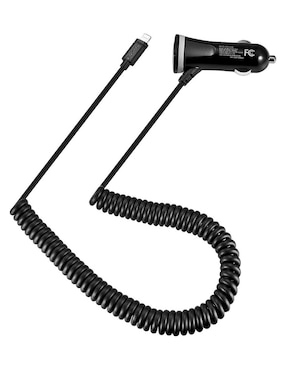Cargador auto Insignia Lightning + USB