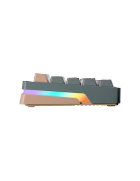 Teclado gamer conexión inalámbrica Fantech Atom Pro 63 Mercury