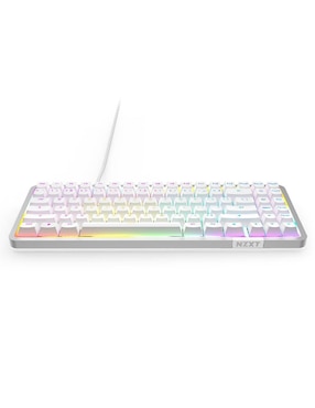 Teclado gamer conexión alámbrica Nzxt KB-101NW-US