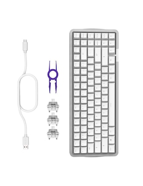 Teclado gamer conexión alámbrica Nzxt KB-101NW-US