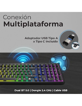 Teclado Acteck Techno Pro TI790