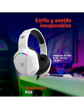 Audífonos gamer Over-Ear Balam Rush Orphix Ii Hs699 alámbricos