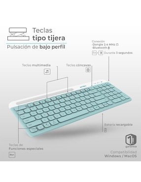 Mouse y teclado Acteck Creator Virtuos Slik mk720