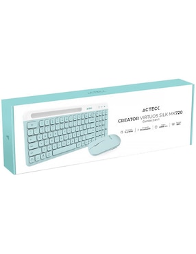 Mouse y teclado Acteck Creator Virtuos Slik mk720